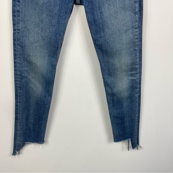 RAG & BONE Jeans Cate Step Hem Mid Rise Ankle Skinny in Hampton Size 24 - Picture 9 of 16